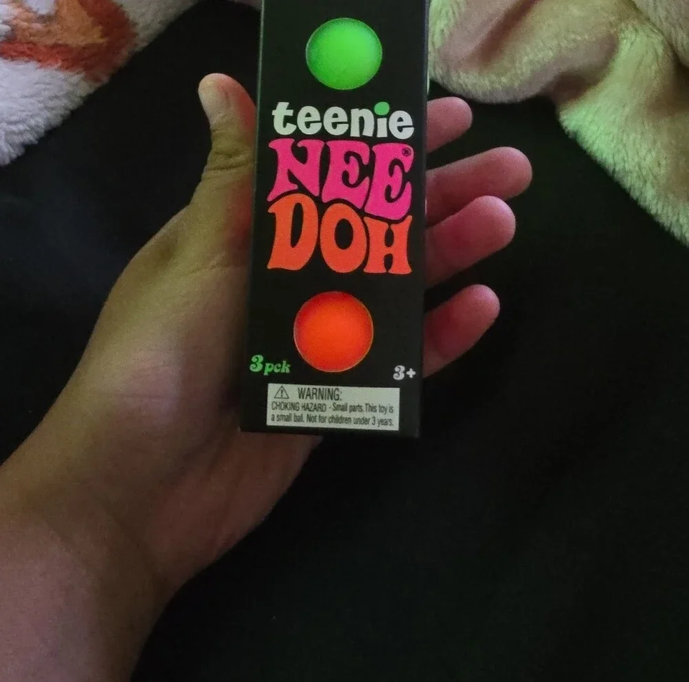 Teenie Weenie Neon Needos 3-Pack - Green & Pink & Orange